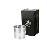 ICafilas for illy Coffee Machine Refillable Filters Stainless Steel Reusable Metal Capsule & Tamper Spoon