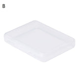Rectangle Plastic Storage Case Collection Box Jewelry Container Business Card Box Hardware Tool Accessories Organizer Holder