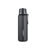FEIJIAN Double Wall Insulated Water Bottle, Outdoor Travel Sports Bottles, Stainless Steel, 600ml, Thermos For Tea, Thermal Cup