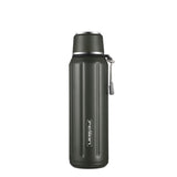 FEIJIAN Double Wall Insulated Water Bottle, Outdoor Travel Sports Bottles, Stainless Steel, 600ml, Thermos For Tea, Thermal Cup