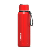 FEIJIAN Double Wall Insulated Water Bottle, Outdoor Travel Sports Bottles, Stainless Steel, 600ml, Thermos For Tea, Thermal Cup