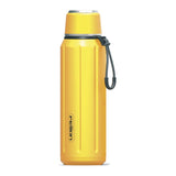 FEIJIAN Double Wall Insulated Water Bottle, Outdoor Travel Sports Bottles, Stainless Steel, 600ml, Thermos For Tea, Thermal Cup
