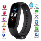 M5 Men Women Fitness Tracker Sports Smart Watch Bracelet Heart Rate Blood Pressure Monitor Health Wristband Bluetooth Smart Band