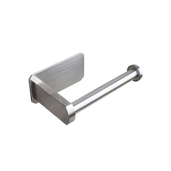 Self Adhesive Toilet Paper Holder For Bathroom Stick On Wall Stainless Steel Kitchen Bathroom Paper Towel Household Accessories