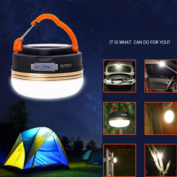 Mini Waterproof USB Rechargeable LED Lantern.