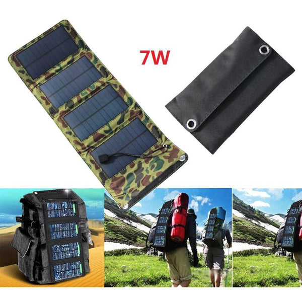 Folding Solar Mobile Charger.