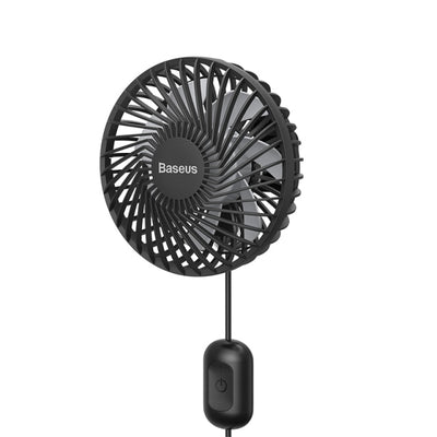 Baseus Car Fan 360 Degree Rotating Air Vent Conditioner Cooling Fan Auto Backseat Air Vent USB Cooling Fan Auto Mini USB Fan