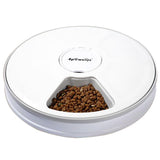 Plug Automatic Pet Feeders With Voice Record Stainless Steel Dog Food Bowl Auto Cat LCD Screen Timer Food Dispenser