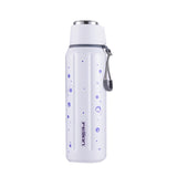 FEIJIAN Double Wall Insulated Water Bottle, Outdoor Travel Sports Bottles, Stainless Steel, 600ml, Thermos For Tea, Thermal Cup