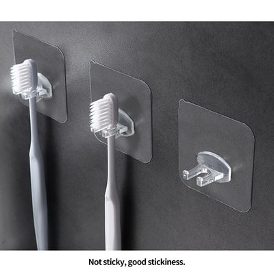 1pcs Toothbrush Holder Transparent Travel Stand Toilet Shaver Organizer Tooth Brush Storage Rack Bathroom Accessories Panda